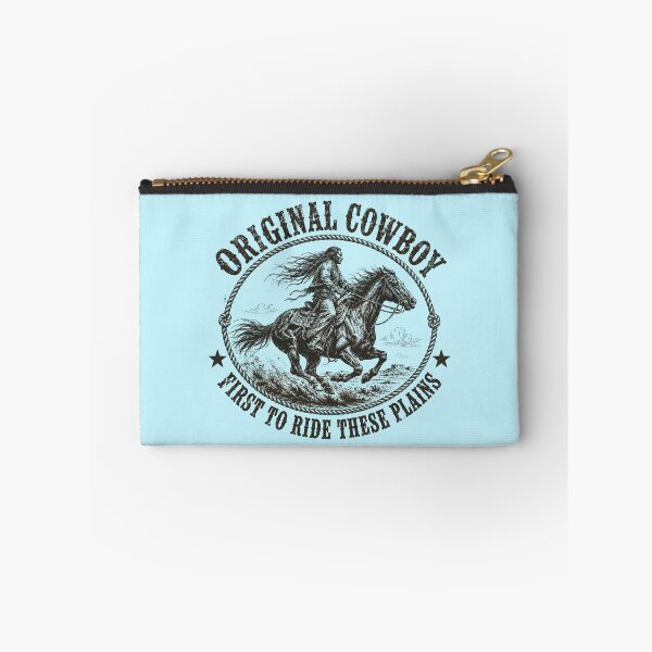 Item preview, Original Cowboy First to Ride These Plains Native American Western Design designed and sold by Blue Raven Designs.