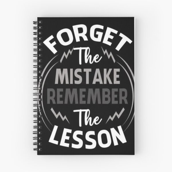 Item preview, FORGET THE MISTAKES. REMEMBER THE LESSON designed and sold by Kraft-Kol.
