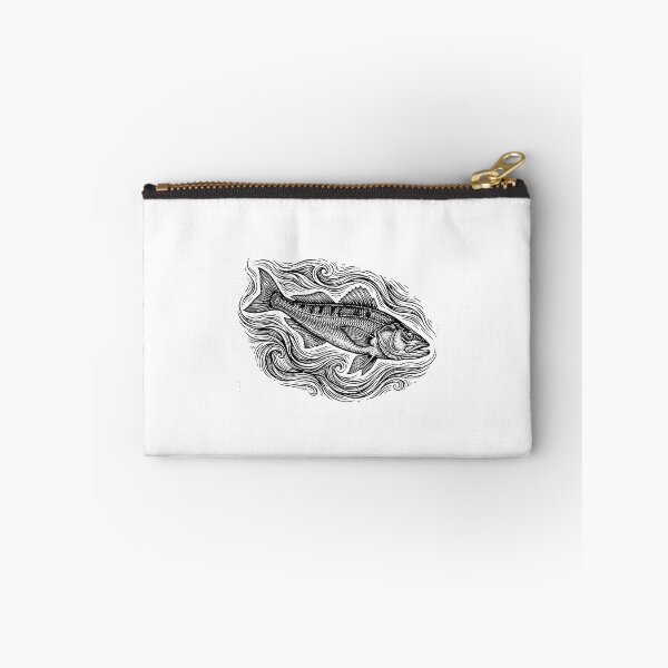 Item preview, Vintage Woodcut Sablefish Illustration designed and sold by DuckOddity.