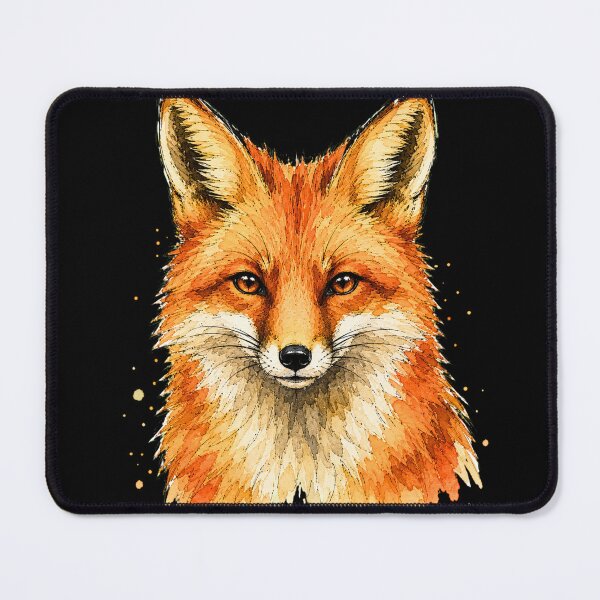 Item preview, Minimal Fox Watercolor | Hand Drawn Wildlife Illustration designed and sold by ColorSplash123.
