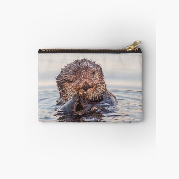 Item preview, Sea Otter Eating a Mollusk in Southeast Alaska designed and sold by AlaskaExtreme.