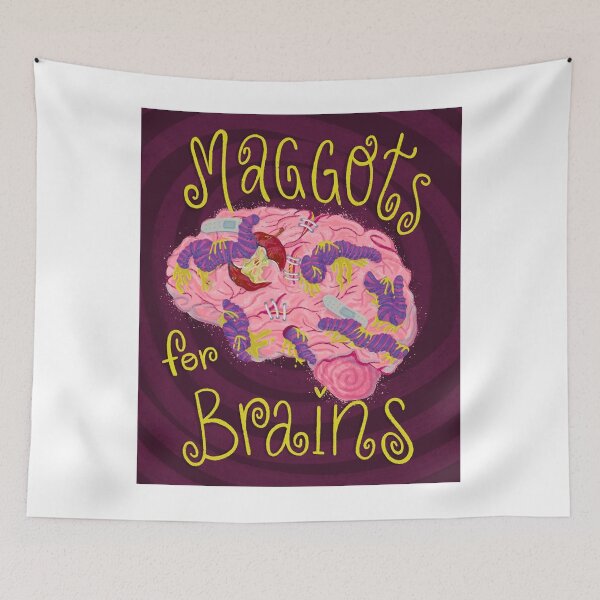 Item preview, Maggots for Brains Olivia rodrigo designed and sold by Twelvecloth.