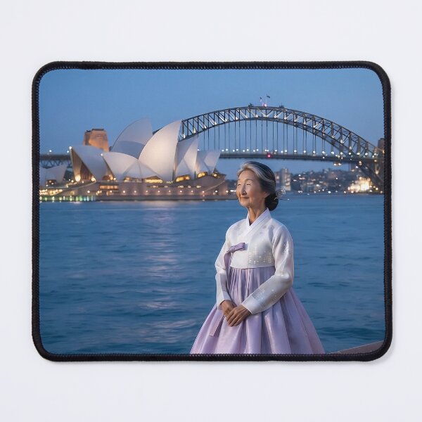 Item preview, Timeless Grace: A Hanbok's Night in Sydney designed and sold by SOOstudio73.