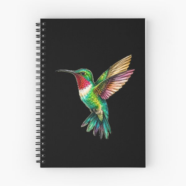Item preview, Minimal Hummingbird Watercolor | Hand Drawn Bird Illustration designed and sold by ColorSplash123.