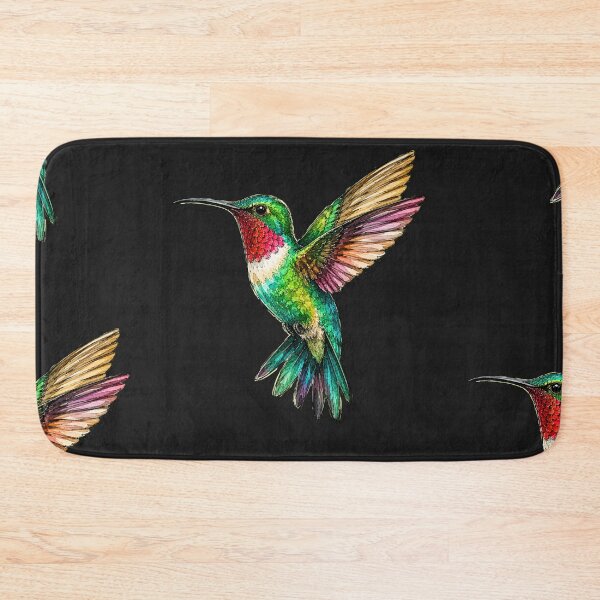 Item preview, Minimal Hummingbird Watercolor | Hand Drawn Bird Illustration designed and sold by ColorSplash123.
