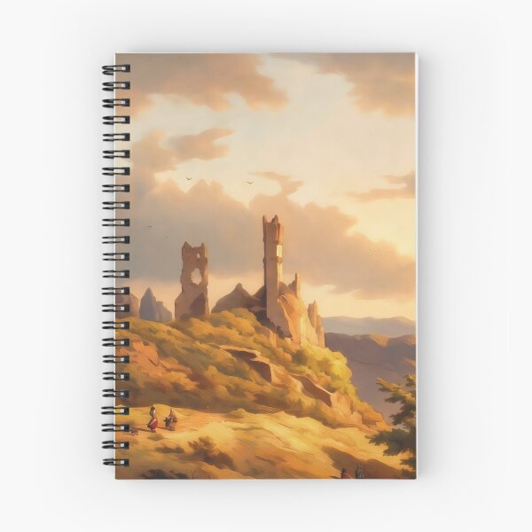 Item preview, Hilly Landcsape with a Ruin - Louwrens Hanedoes 1849 designed and sold by - Designspace -.