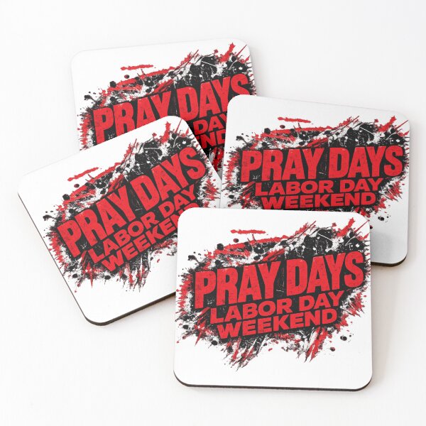 Item preview,  PRAY DAYS red scratch designed and sold by HistCityPoint.