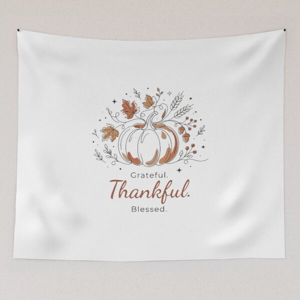 Item preview, Grateful Thankful Blessed designed and sold by Nitta Studio.