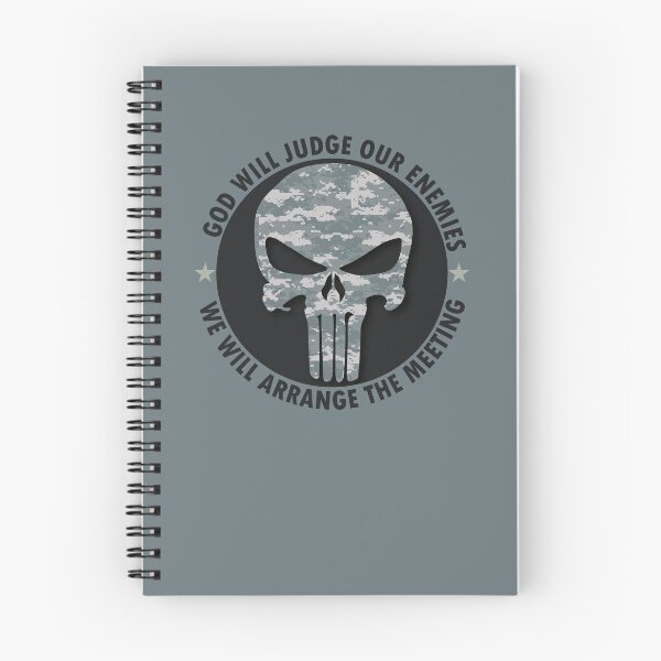 Item preview, Punisher Camo - Patriotic US Army God Will Judge Our Enemies designed and sold by DGMaxShop.