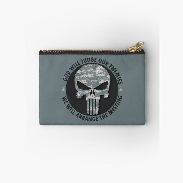 Item preview, Punisher Camo - Patriotic US Army God Will Judge Our Enemies designed and sold by DGMaxShop.