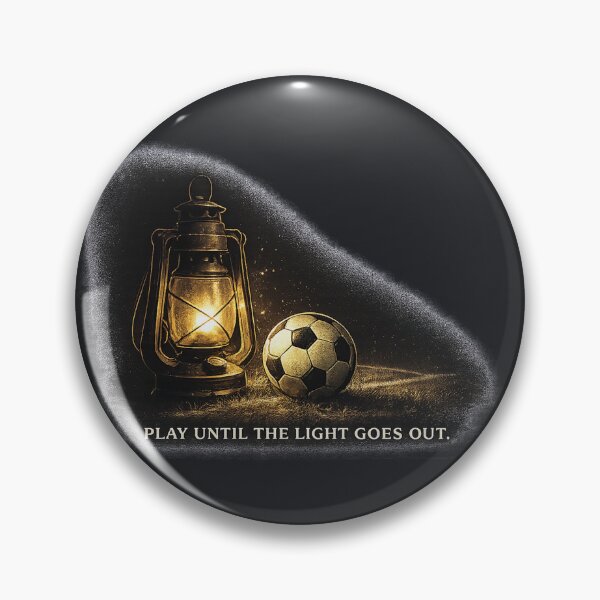 Item preview, The Last Lantern Match – Play Until the Light Goes Out | Vintage Football Soccer Premium Graphic designed and sold by warlistop.