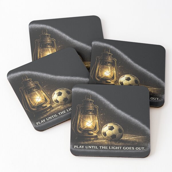 Item preview, The Last Lantern Match – Play Until the Light Goes Out | Vintage Football Soccer Premium Graphic designed and sold by warlistop.