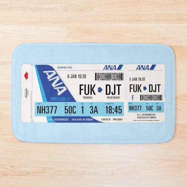 Item preview, Authentic Airline Boarding Pass to Palm Beach designed and sold by travelwitheric.