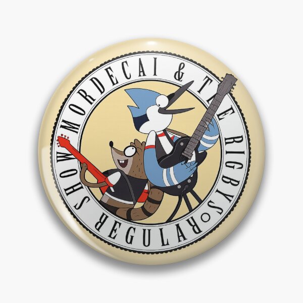 Item preview, Mordecai and Rigby's band designed and sold by YChangShop.