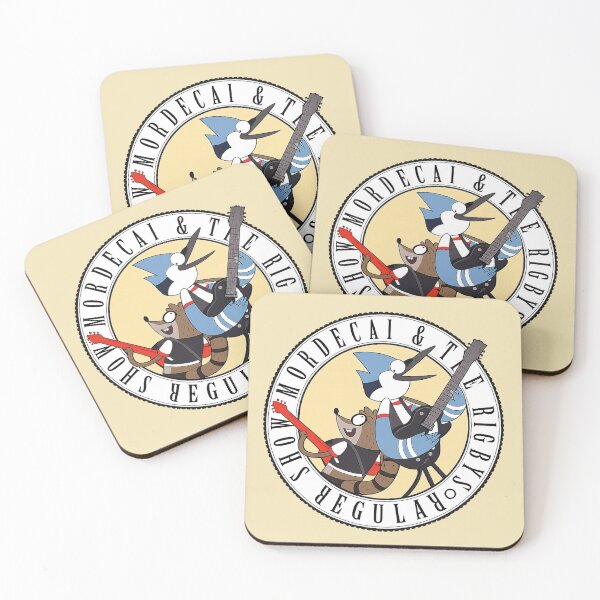 Item preview, Mordecai and Rigby's band designed and sold by YChangShop.