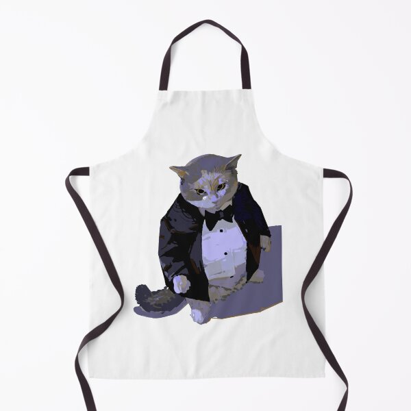 Item preview, Angry Cat in Fancy Suit | Grumpy Gentleman Cat | Funny Animal Illustration designed and sold by DawnColony.