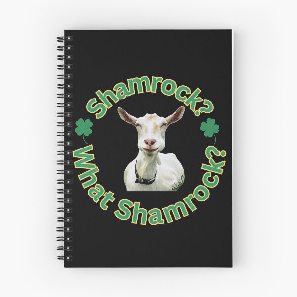 Item preview, St Patrick’s Day goat designed and sold by CritterCapers.