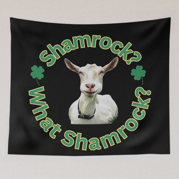Artikelvorschau, St. Patrick's Day Ziege entworfen und verkauft von CritterCapers.