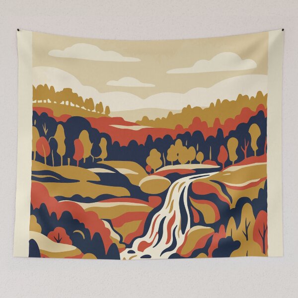 Item preview, Cuyahoga Valley National Park USA Travel Vintage designed and sold by RareDeerArt.