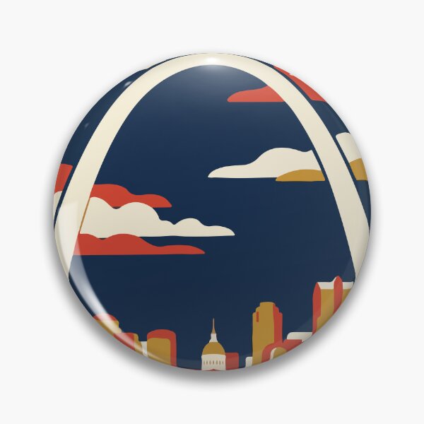 Item preview, Gateway Arch National Park USA Travel Vintage designed and sold by RareDeerArt.