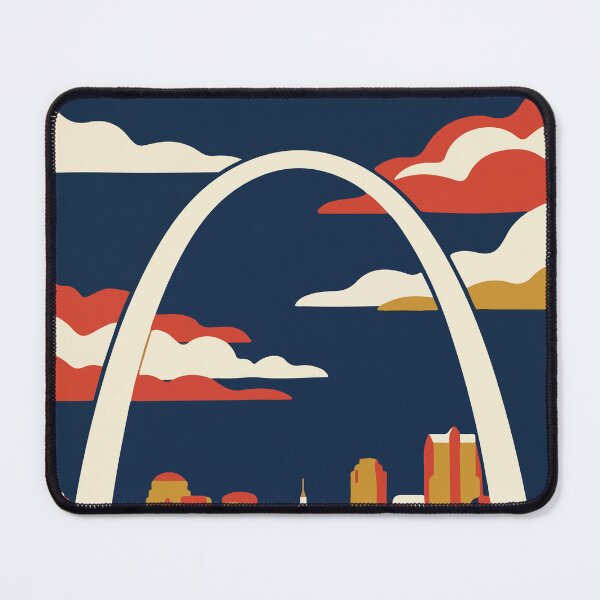 Item preview, Gateway Arch National Park USA Travel Vintage designed and sold by RareDeerArt.