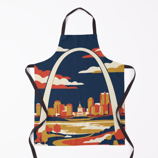 Item preview, Gateway Arch National Park USA Travel Vintage designed and sold by RareDeerArt.