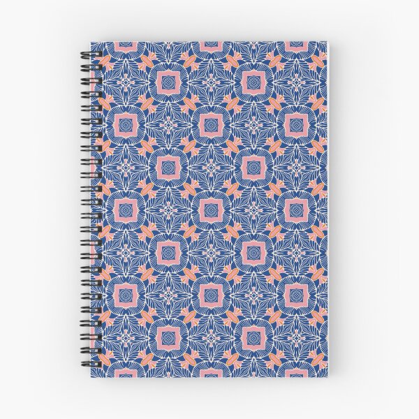 Item preview, Indigo and Pink Pattern designed and sold by Ellie&CharChar&Evy.