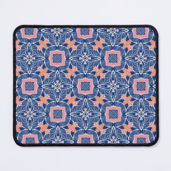 Item preview, Indigo and Pink Pattern designed and sold by Ellie&CharChar&Evy.