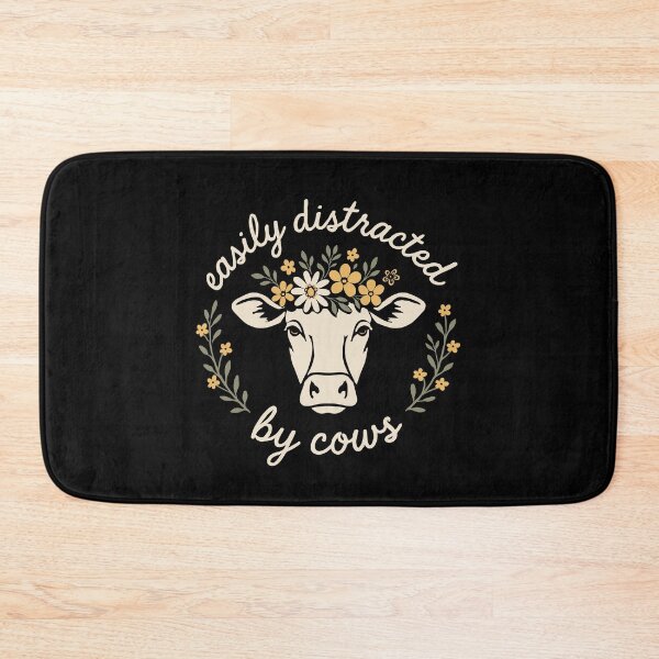 Item preview, Easily Distracted By Cows Funny Cow Lover Farming Country Life designed and sold by tmerchtrends.