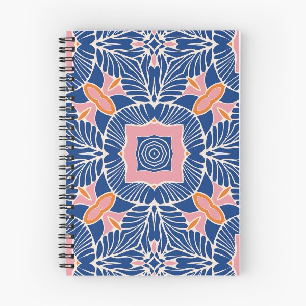 Item preview, Indigo and Pink Pattern - Zoomed-in designed and sold by Ellie&CharChar&Evy.