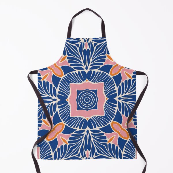 Item preview, Indigo and Pink Pattern - Zoomed-in designed and sold by Ellie&CharChar&Evy.