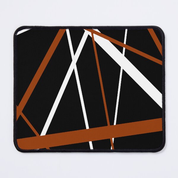 Item preview, Bold Burnt-Orange Diagonal Lines White Accents designed and sold by taiche.