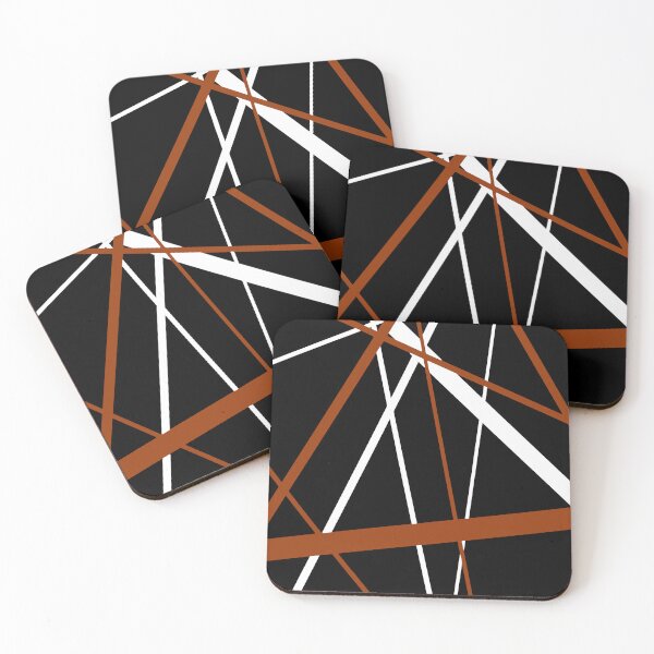 Item preview, Bold Burnt-Orange Diagonal Lines White Accents designed and sold by taiche.