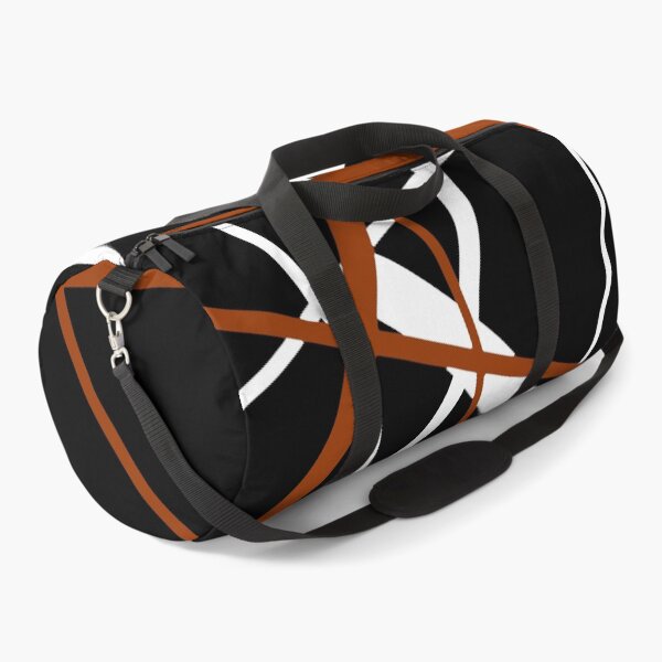 Item preview, Bold Burnt-Orange Diagonal Lines White Accents designed and sold by taiche.