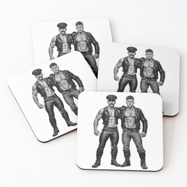 Item preview, Gay Leather Biker Series United Leder Pride Graphic Design designed and sold by ItsAKinkThing.