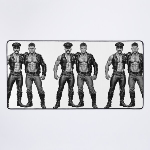 Artikelvorschau, Gay Leder Biker Serie United Leder Pride Grafikdesign entworfen und verkauft von ItsAKinkThing.