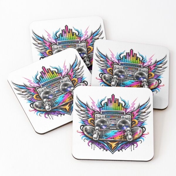 Item preview, Urban Boombox Wings designed and sold by syotos-ai.
