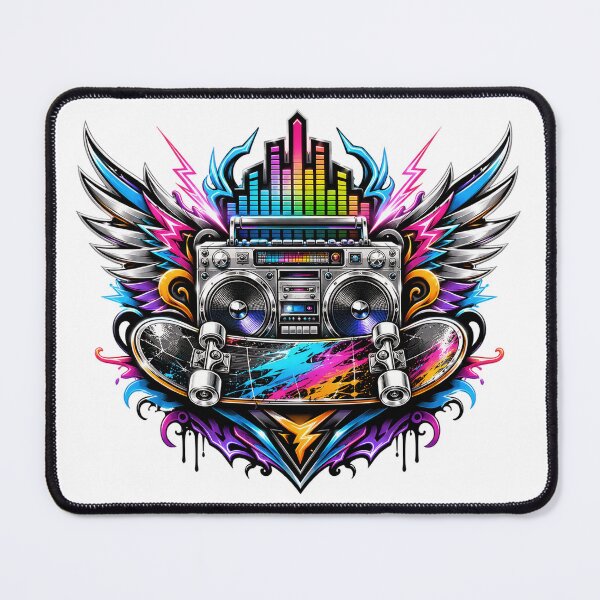 Item preview, Urban Boombox Wings designed and sold by syotos-ai.