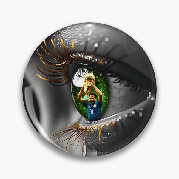 Item preview, The World Is Watching World Cup Final Memorabilia: Emotional Fan Teardrop Poster designed and sold by Creative-RE.
