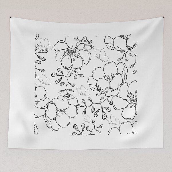 Item preview, Hand Drawn Wildflowers – Bloom at Your Own Pace Botanical Floral Design designed and sold by As a stylish design.