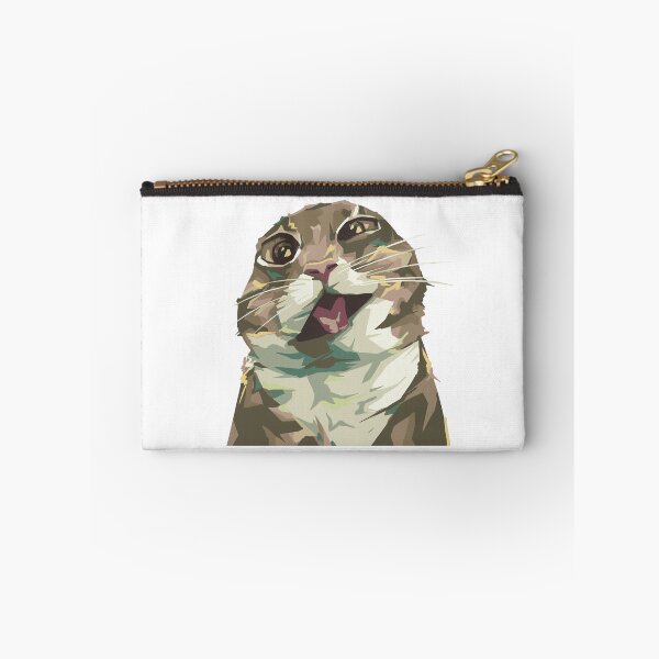 Item preview, Freaky Ahh Cat | Funny Weird Cat Meme | Silly Animal Illustration designed and sold by DawnColony.