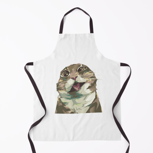 Item preview, Freaky Ahh Cat | Funny Weird Cat Meme | Silly Animal Illustration designed and sold by GeekMix.