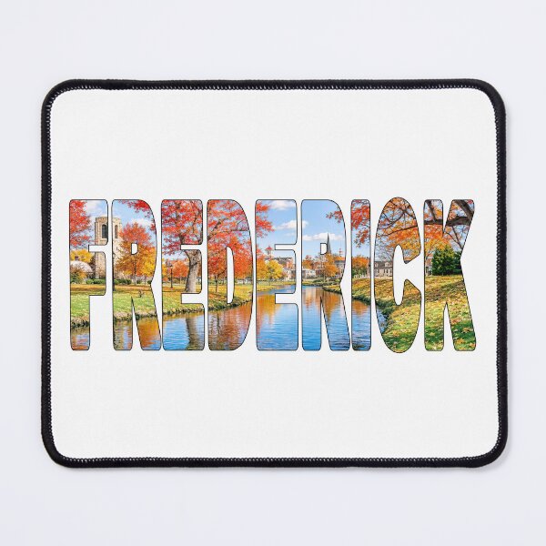 Item preview, FREDERICK - Maryland USA Carroll Creek Park during Beautiful Fall Day designed and sold by Adam Gormley.