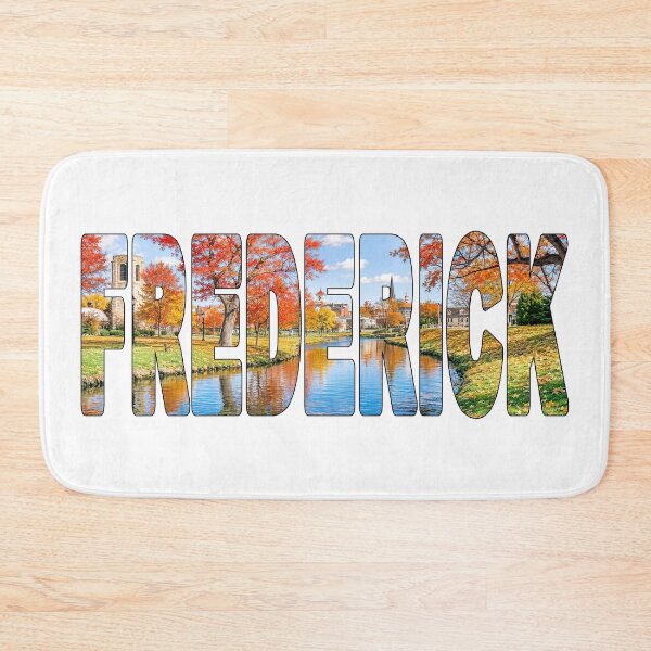 Item preview, FREDERICK - Maryland USA Carroll Creek Park during Beautiful Fall Day designed and sold by Adam Gormley.