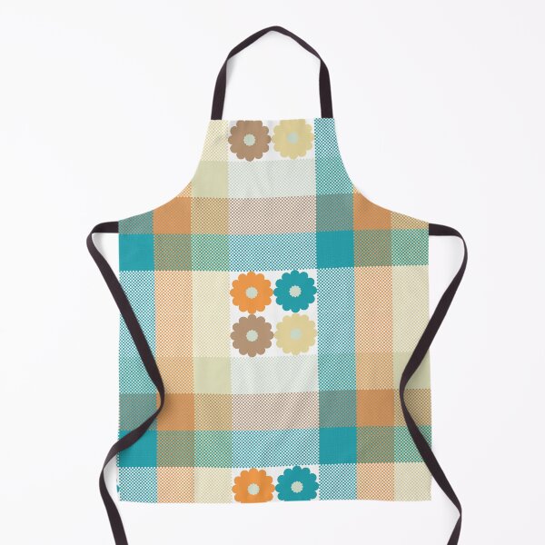 Item preview, Pastel floral pattern on plaid background designed and sold by PowerAntShop.