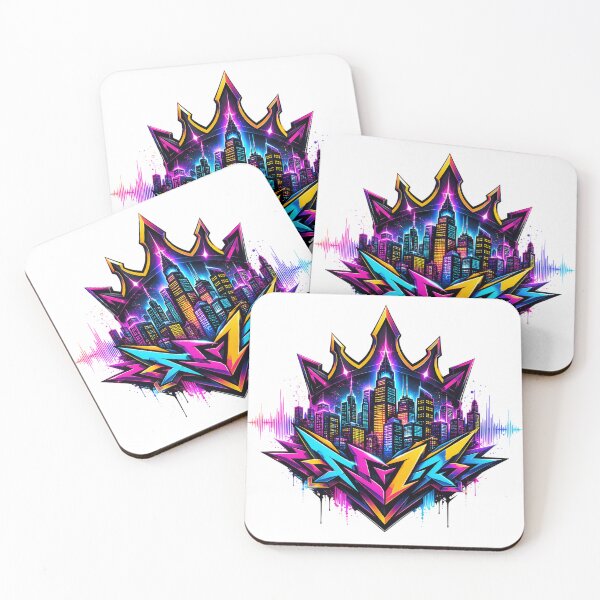 Item preview, Neon City Crown designed and sold by syotos-ai.