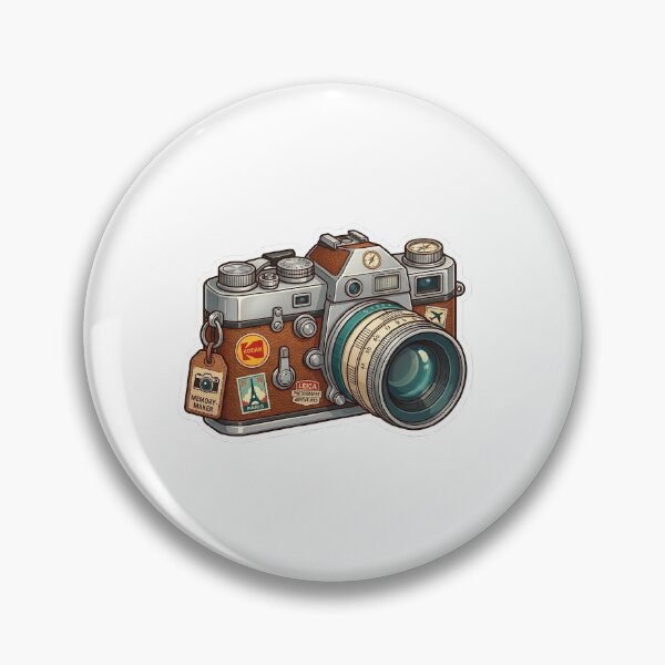 Item preview, Vintage Camera Adventure Sticker designed and sold by SKJWorldprints.