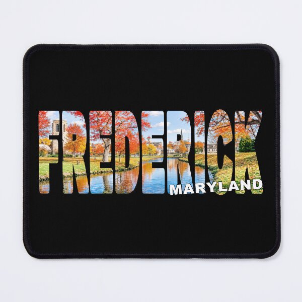 Item preview, FREDERICK Maryland - USA Carroll Creek Park during Beautiful Fall Day designed and sold by Adam Gormley.