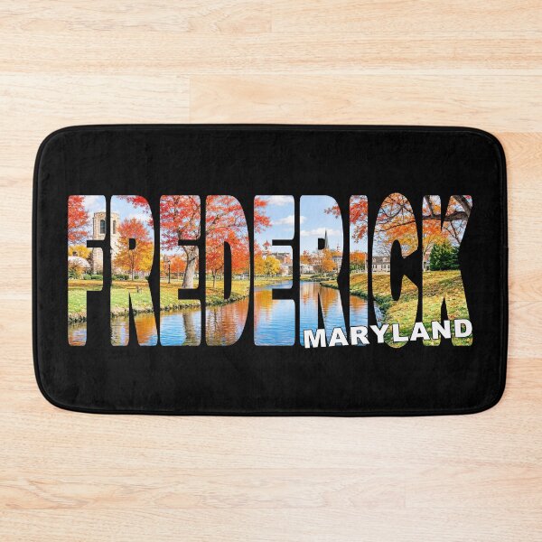 Item preview, FREDERICK Maryland - USA Carroll Creek Park during Beautiful Fall Day designed and sold by Adam Gormley.
