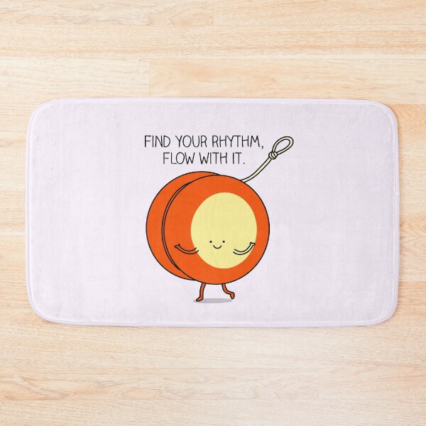 Item preview, Find your rhythm, flow with it designed and sold by Milkyprint.